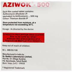 Aziwok 500 Tablet 5